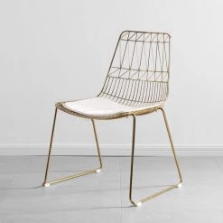 Staunton And Henry Replica Lucy Wire Side Chair