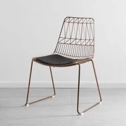 Staunton And Henry Replica Lucy Wire Side Chair