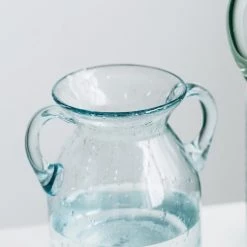 Staunton And Henry Vintage Glass Pale Vase Home Accessories