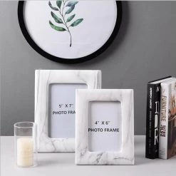 Staunton And Henry Home Accessories Modern Marble Picture Frame