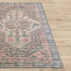 Staunton And Henry Ilder Distressed Tribal Rug 9 Staunton And Henry Ilder Distressed Tribal Rug