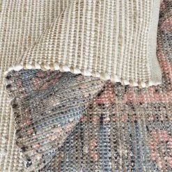 Staunton And Henry Ilder Distressed Tribal Rug 7 Staunton And Henry Ilder Distressed Tribal Rug