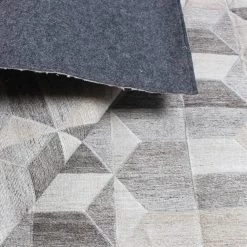 Staunton And Henry Nian Beige And Grey Rug Rugs