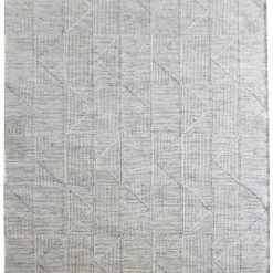 Staunton And Henry Yerem White And Grey Modern Rug Rugs