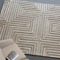 Staunton And Henry Agera Beige And Ivory Rug