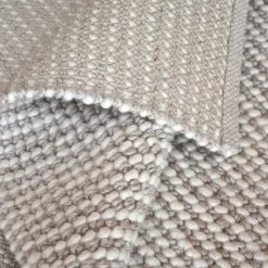 Staunton And Henry Polska Chunky Weave Off White Rug