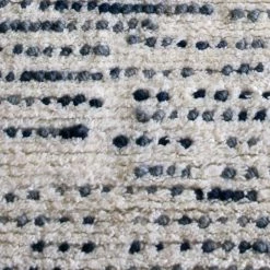 Staunton And Henry Rugs Aroica White And Blue Wool Rug