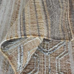 Staunton And Henry Rugs Yukon Grey And Beige Modern Kilim Rug