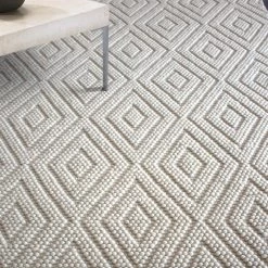 Staunton And Henry Yebishu Cream White Wool Rug