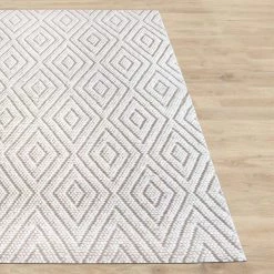 Staunton And Henry Yebishu Cream White Wool Rug
