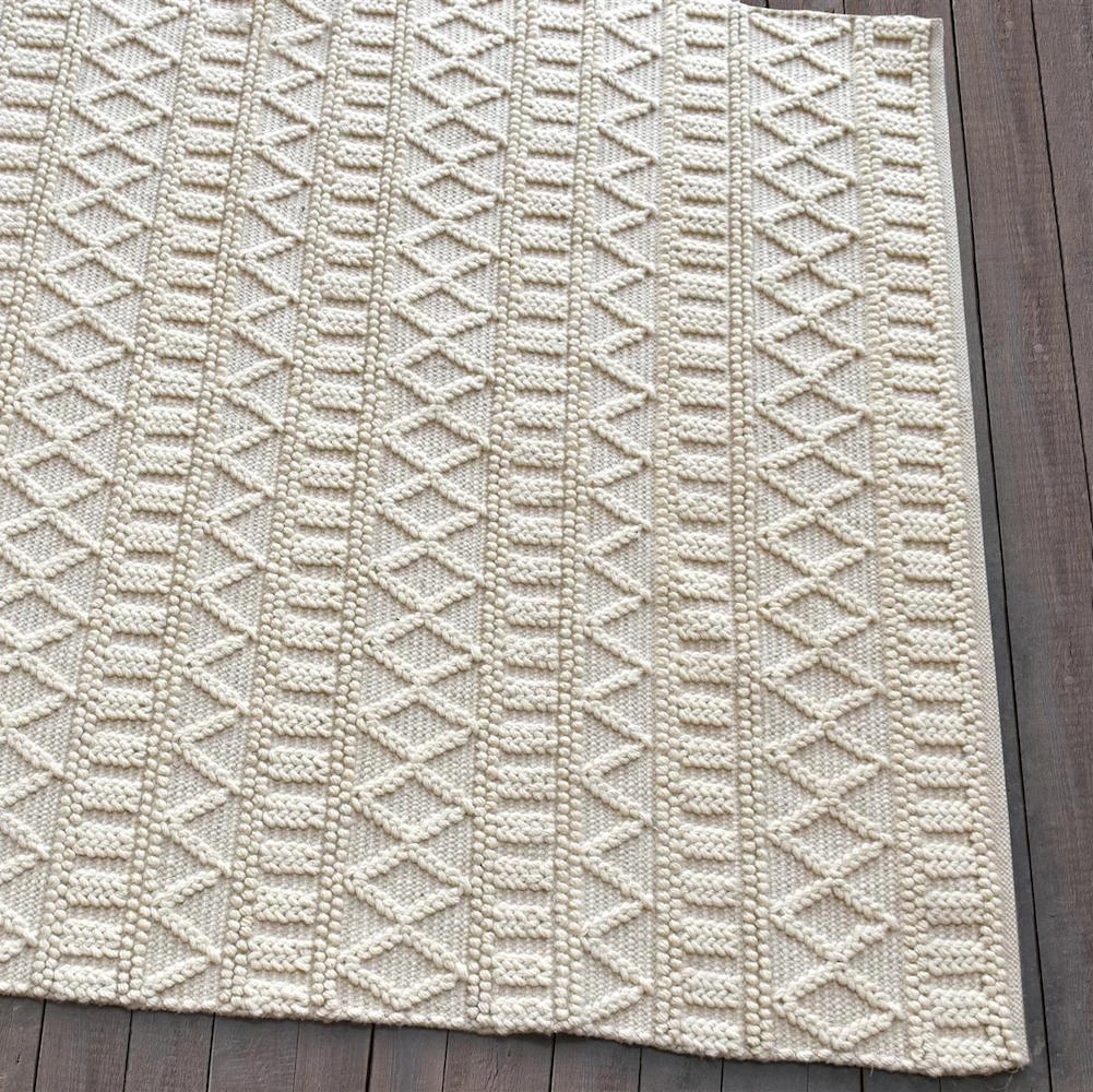 Staunton And Henry Keena Modern Chunky Weave Off White Rug Rugs 1 Staunton And Henry Keena Modern Chunky Weave Off White Rug Rugs