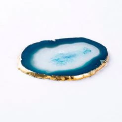 Staunton And Henry Agate Drink Coasters