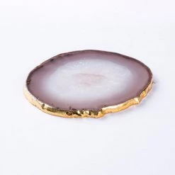 Staunton And Henry Agate Drink Coasters