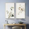 Staunton And Henry Wall Decor Oriental Birds Wall Art With Frame