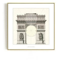 Staunton And Henry Classic Architecture Wall Art With Frame Wall Decor 14 Staunton And Henry Classic Architecture Wall Art With Frame Wall Decor