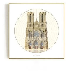 Staunton And Henry Classic Architecture Wall Art With Frame Wall Decor 13 Staunton And Henry Classic Architecture Wall Art With Frame Wall Decor