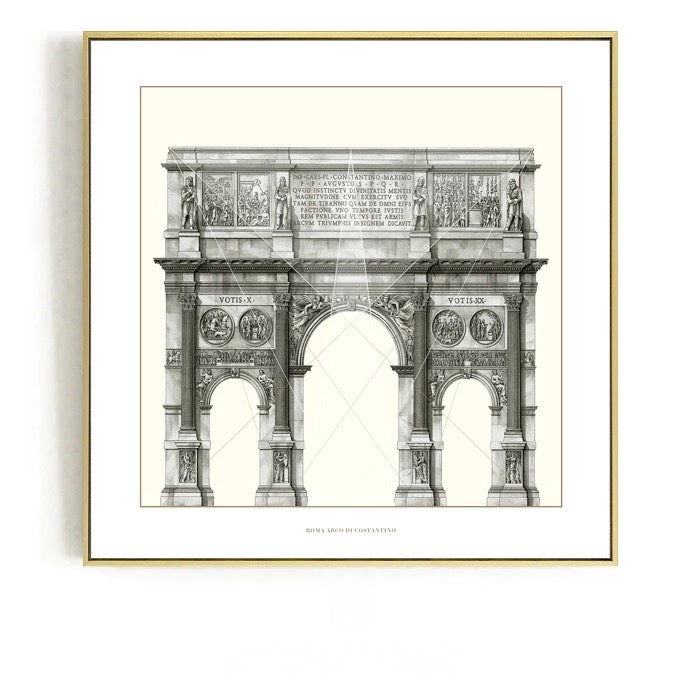 Staunton And Henry Classic Architecture Wall Art With Frame Wall Decor 5 Staunton And Henry Classic Architecture Wall Art With Frame Wall Decor