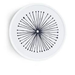 Staunton And Henry Round Blue And White Art Prints With Frame