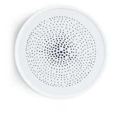 Staunton And Henry Round Blue And White Art Prints With Frame