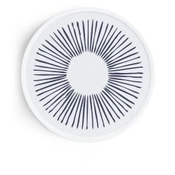 Staunton And Henry Round Blue And White Art Prints With Frame