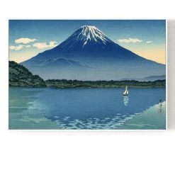 Staunton And Henry Wall Decor Japanese Mount Fuji Wall Art With Frame