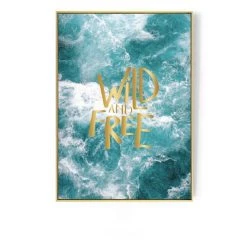 Staunton And Henry Ocean Wall Art With Frame Wall Decor 16 Staunton And Henry Ocean Wall Art With Frame Wall Decor