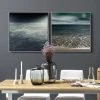 Staunton And Henry Wall Decor Ocean Photography Wall Art With Frame