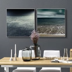 Staunton And Henry Wall Decor Ocean Photography Wall Art With Frame