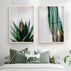 Staunton And Henry Transparent Botanical Wall Art With Frame