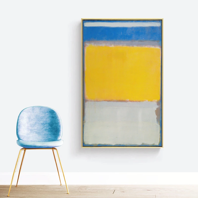 Staunton And Henry Wall Decor Colorful Abstract Wall Art With Frame 1 Staunton And Henry Wall Decor Colorful Abstract Wall Art With Frame