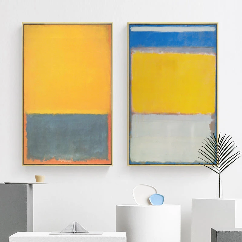 Staunton And Henry Wall Decor Colorful Abstract Wall Art With Frame 2 Staunton And Henry Wall Decor Colorful Abstract Wall Art With Frame