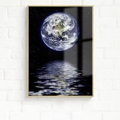 Staunton And Henry Wall Decor Transparent Ocean Wall Art With Frame