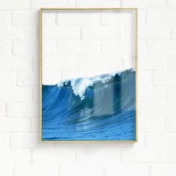 Staunton And Henry Wall Decor Transparent Ocean Wall Art With Frame