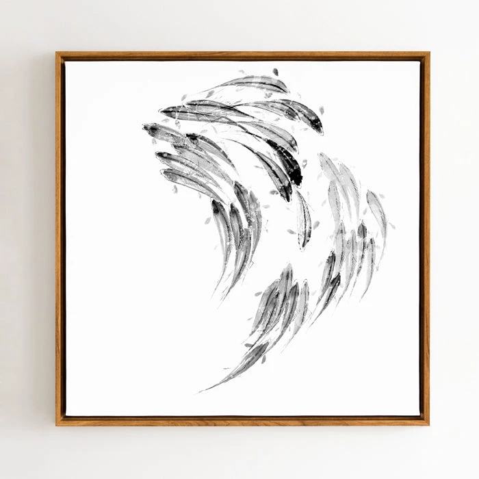 Staunton And Henry Japanese Koi Fish Wall Art With Frame Wall Decor 5 Staunton And Henry Japanese Koi Fish Wall Art With Frame Wall Decor