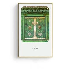 Staunton And Henry Wall Decor Chinese Wall Art With Frame