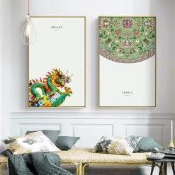 Staunton And Henry Wall Decor Chinese Wall Art With Frame