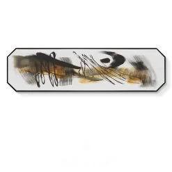 Staunton And Henry Wall Decor Beige Abstract Wall Art With Frame