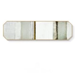 Staunton And Henry Wall Decor Beige Abstract Wall Art With Frame