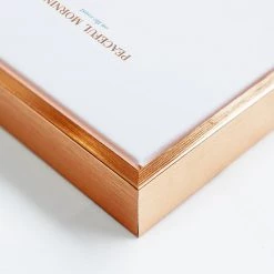 Staunton And Henry Wall Decor Pink And Blue Photographic Wall Art With Frame