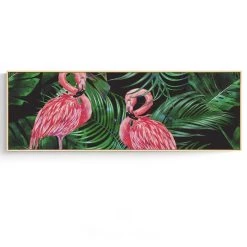 Staunton And Henry Modern Tropical Wall Art With Frame