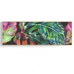 Staunton And Henry Modern Tropical Wall Art With Frame