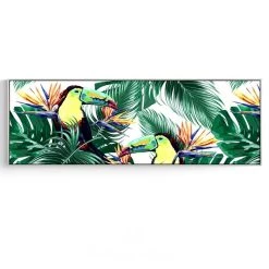 Staunton And Henry Modern Tropical Wall Art With Frame
