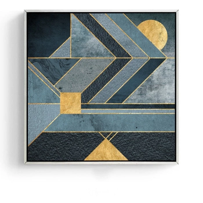 Staunton And Henry Black And Gold Abstract Wall Art With Frame Wall Decor 3 Staunton And Henry Black And Gold Abstract Wall Art With Frame Wall Decor