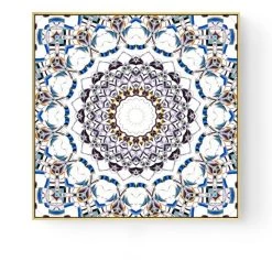 Staunton And Henry Wall Decor Kaleidescope Wall Art With Frame