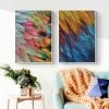 Staunton And Henry Feathers Photographic Wall Art With Frame Wall Decor
