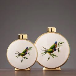 Staunton And Henry Modern Round Chinese Vase