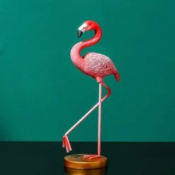 Staunton And Henry Pink Flamingo Ornament Home Accessories