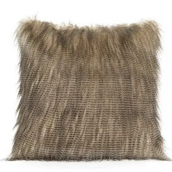 Staunton And Henry Cream And Brown Tartan Pattern Bed Cushion Set Home Accessories