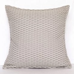 Staunton And Henry Pink And White Geometric Pattern Bed Cushion Set Home Accessories