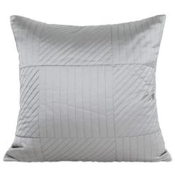 Staunton And Henry Grey And Blue Agate Pattern Bed Cushion Set